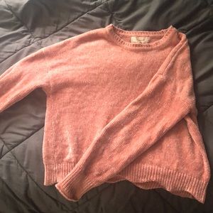 Pink cut off sweater. Lightly used/ worn once.